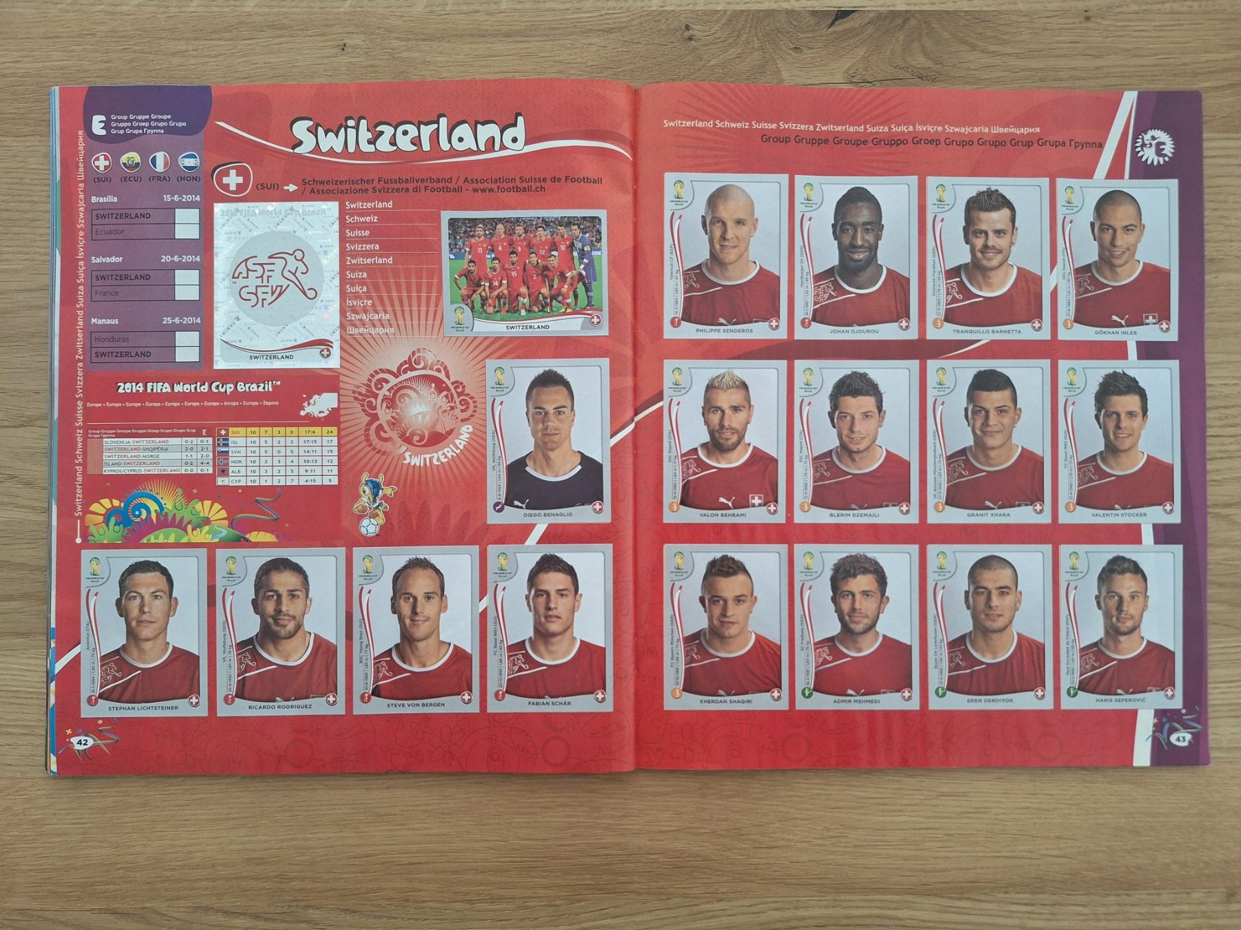 Panini Alben: PANINI WORLD CUP 2014 – Gebraucht aus St. Gallen von Matrix023 3