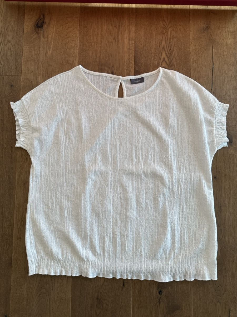 T-shirt: Yessica Top, Grösse L, weiss – Usato da Emmen venduto da moodle13
