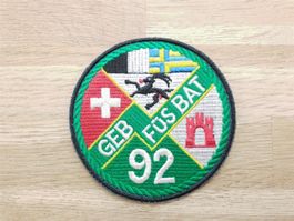 Badge Geb Füs Bat 92 grün