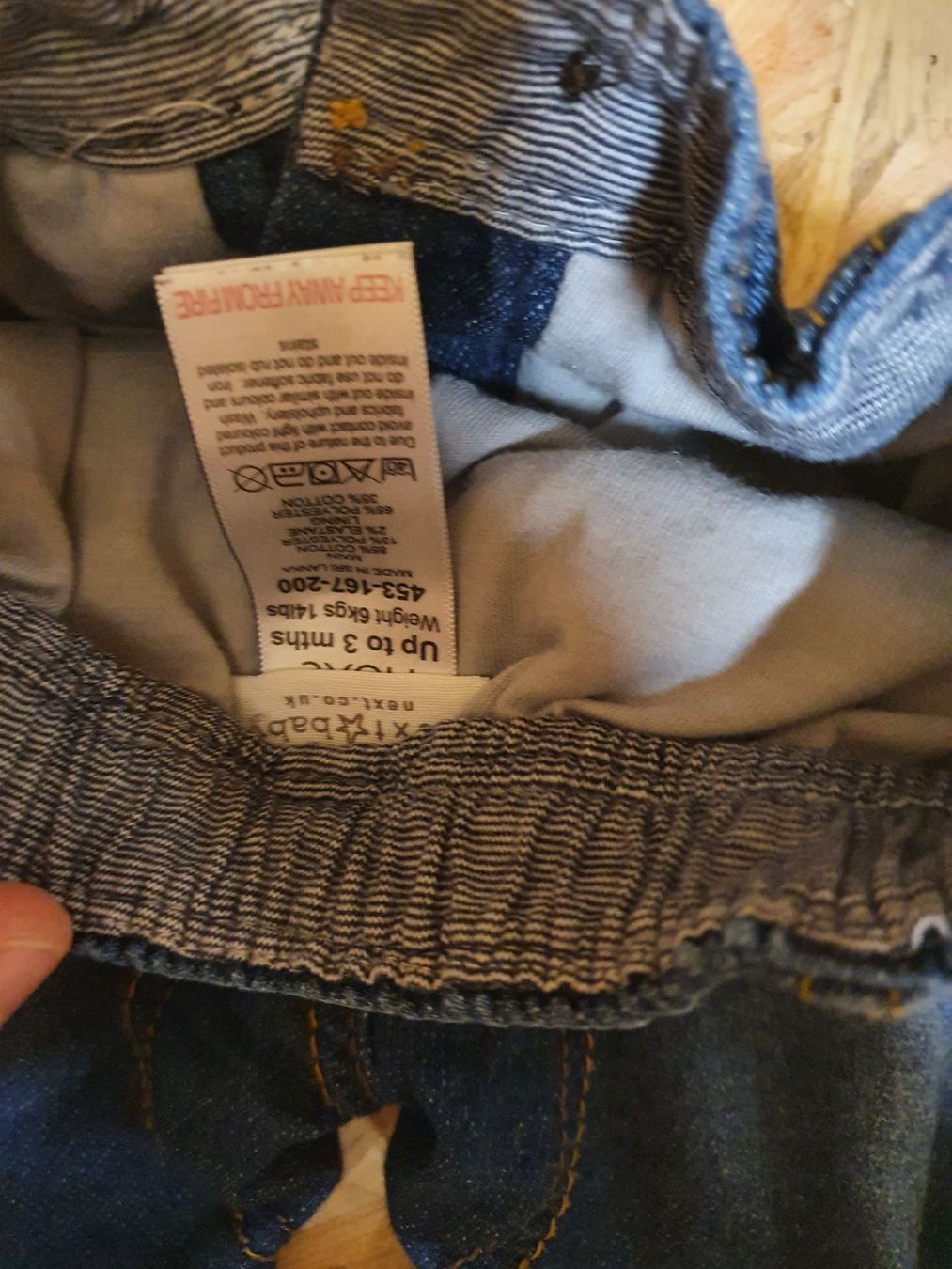 Pantaloni: Baby Jeans 3 Monate – Nuovo (secondo la descrizione) da Berg TG venduto da lisboa.sky 2