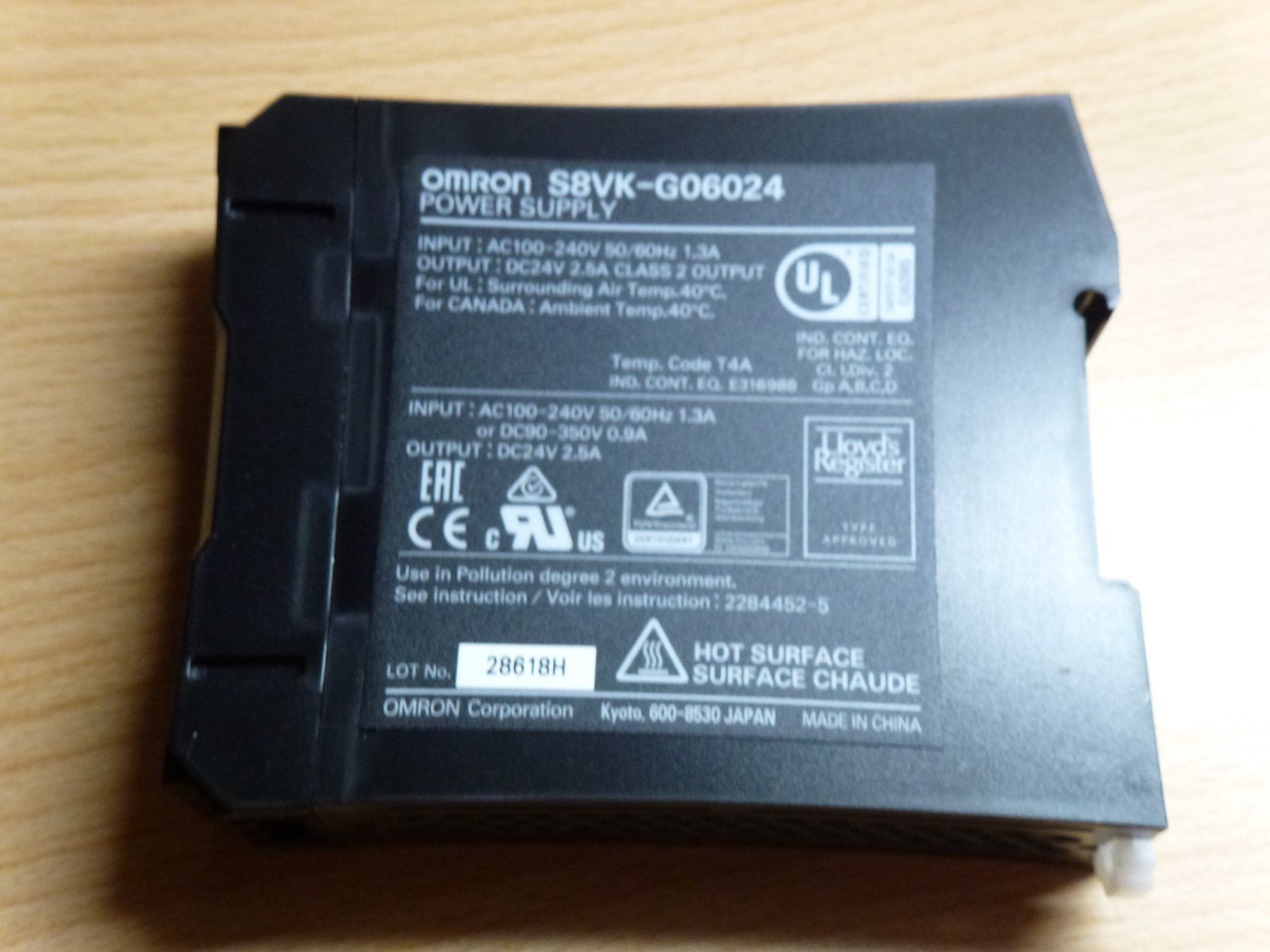 Omron Elektronikbauteile: Schaltnetzteil 24VDC 2,5A Omron – Neu (gemäss Beschreibung) aus Hombrechtikon von HGK50 4