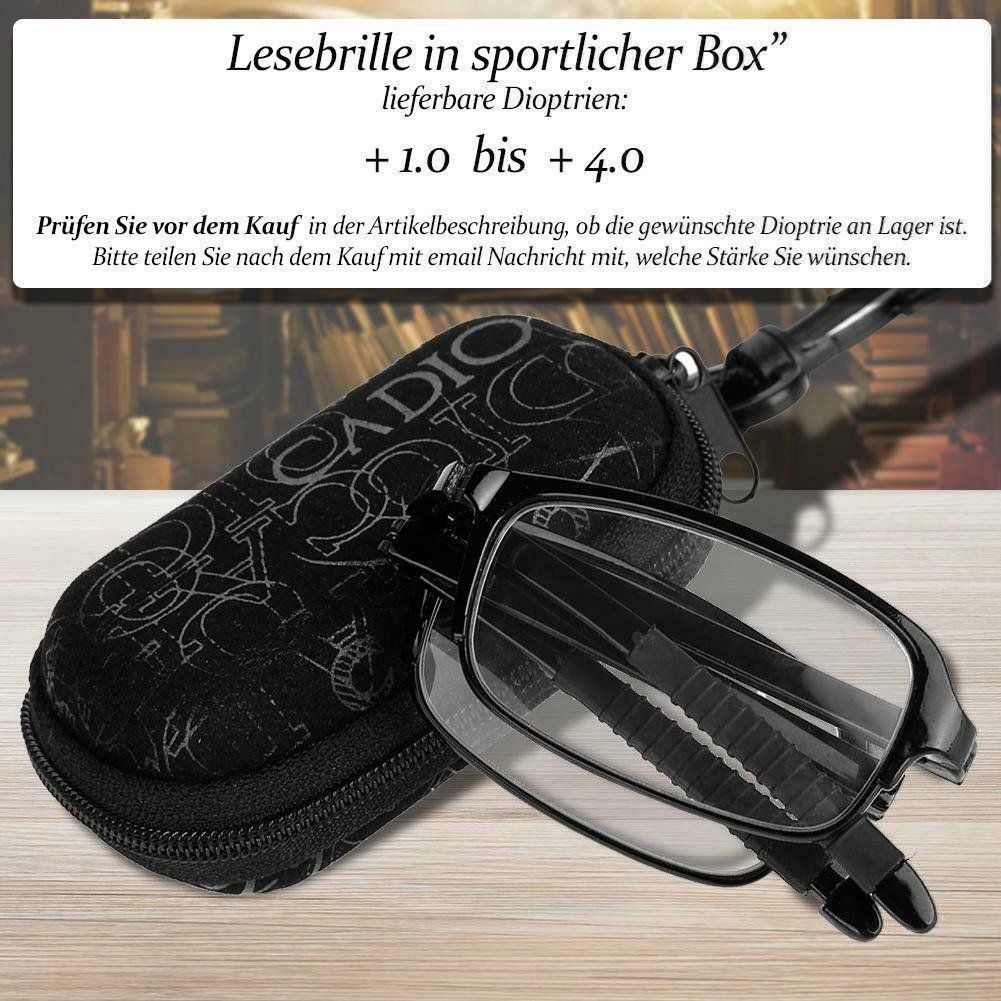 Occhiali & Lenti: Lesebrille in Box +1.0 +3.0 +3.5 +4.0 – Nuovo e nell'imballaggio originale da Pfäffikon SZ venduto da ANNAPURNA8091