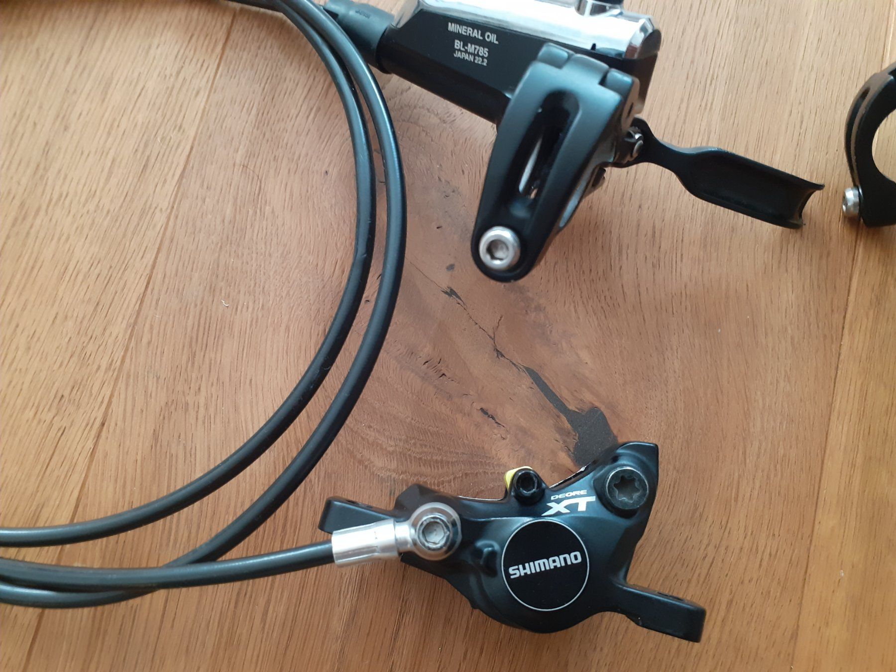 Shimano Pezzi di ricambio: Shimano Deore XT Scheibebremsen Set vorne/hinten – Usato da Cazis venduto da Lucio05 3