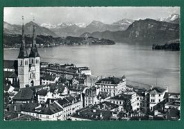 Luzern, Hofkirchen-Quartier, ungelaufen, ca. 1937