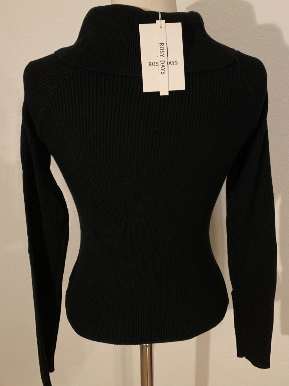 Pullover & Sweatshirts: ROSY DAYS Damen Strickpullover, Gr. TU, Schwarz, NEU – Neu und originalverpackt aus Worb von farben20zauber 1