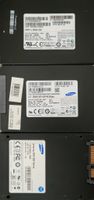 3×SSD Samsung 256GB 2.5 Zoll