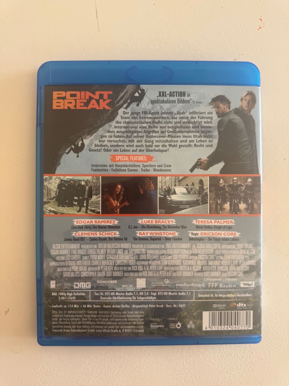 Tutti i DVDs: POINT BREAK. (BLU-RAY) – Usato da Basel venduto da san_2qlq 1