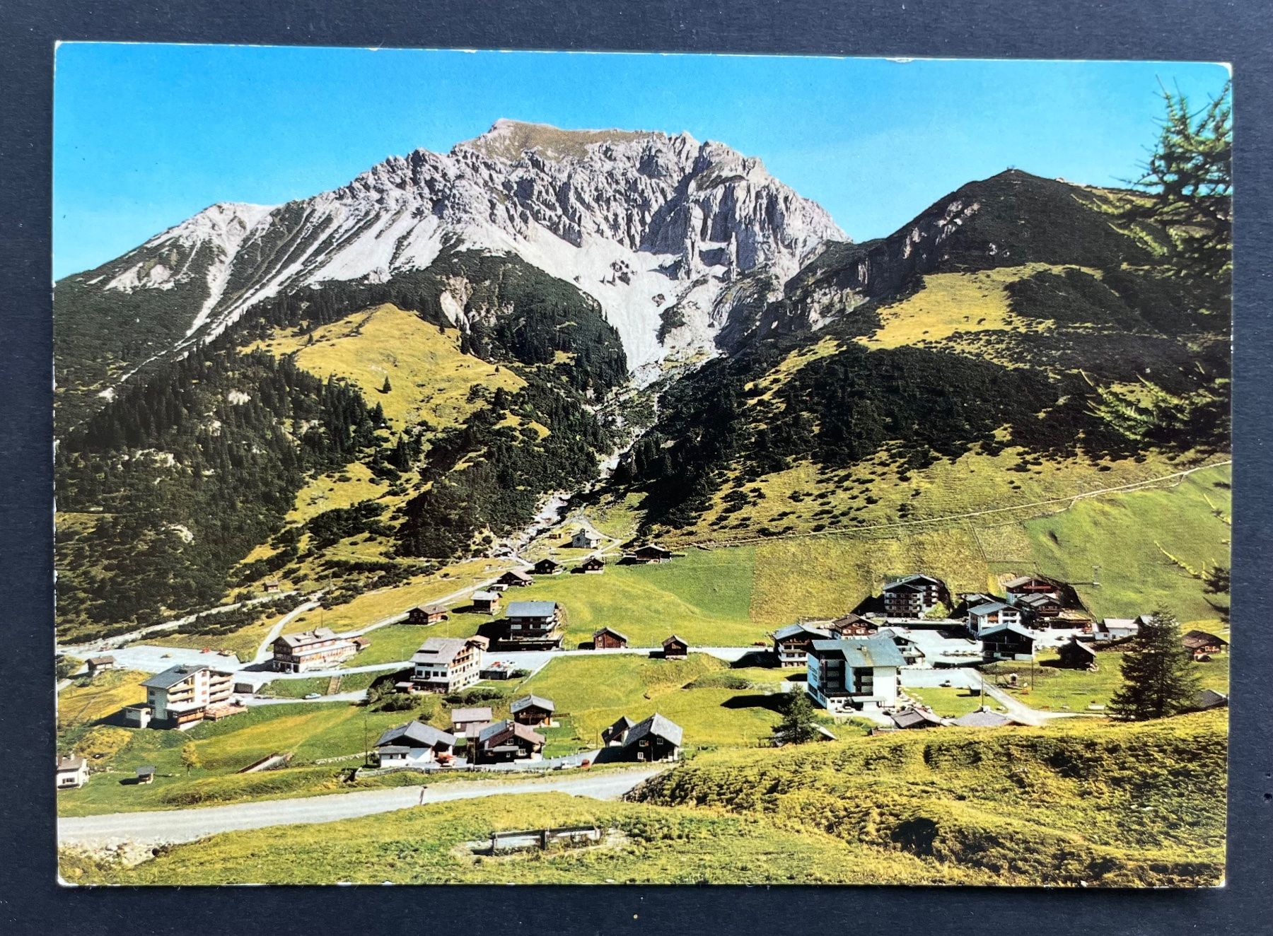 Cartoline postali: Malbun FL/ Doppelsesselbahn Sareiserjoch u Ochsenkopf – Usato da Ostermundigen venduto da DaxKarten-75