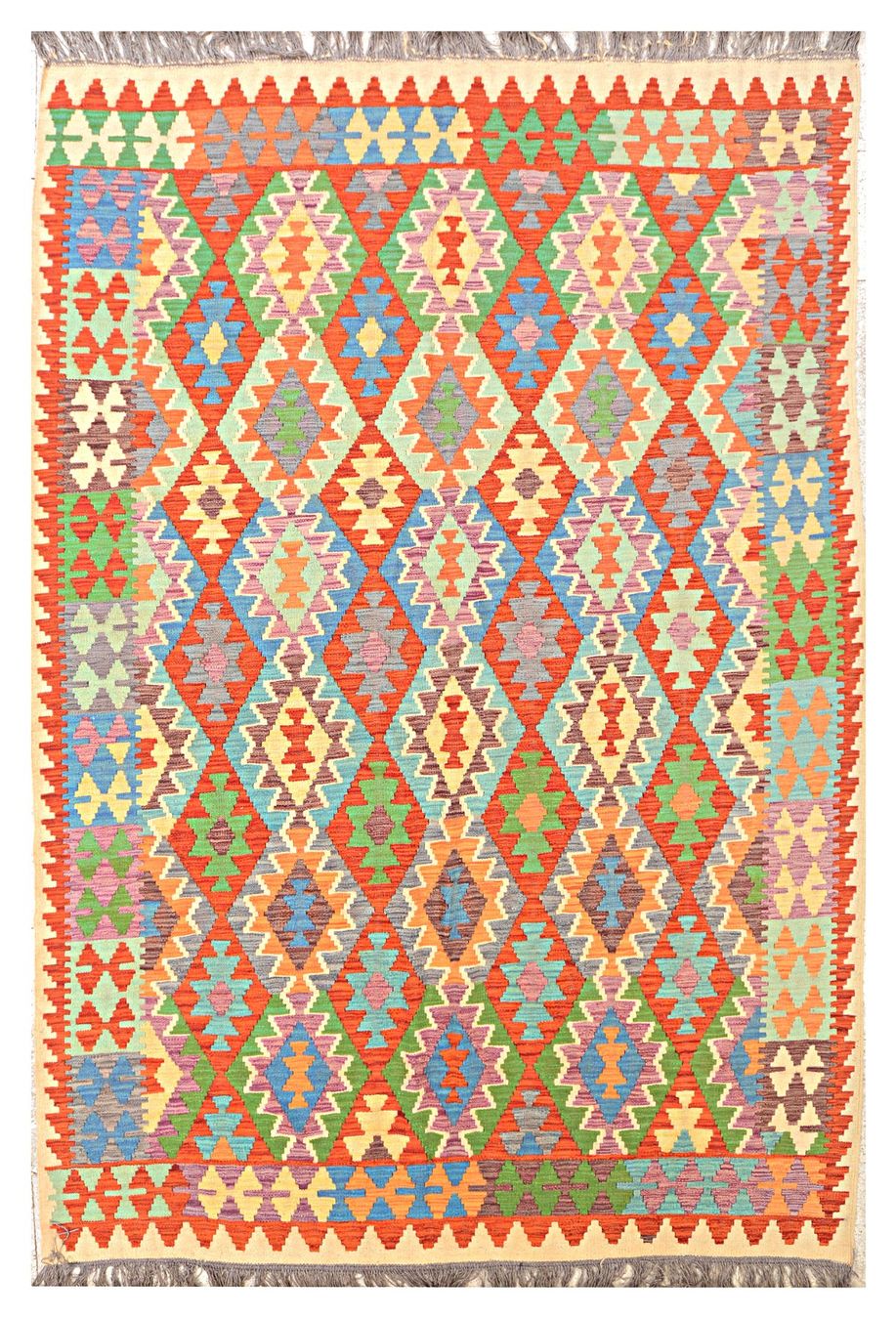 Kelim Tappeti: Oriente Kelim Teppich 200x300 cm – Nuovo e nell'imballaggio originale da Lahore venduto da Fairways79 1