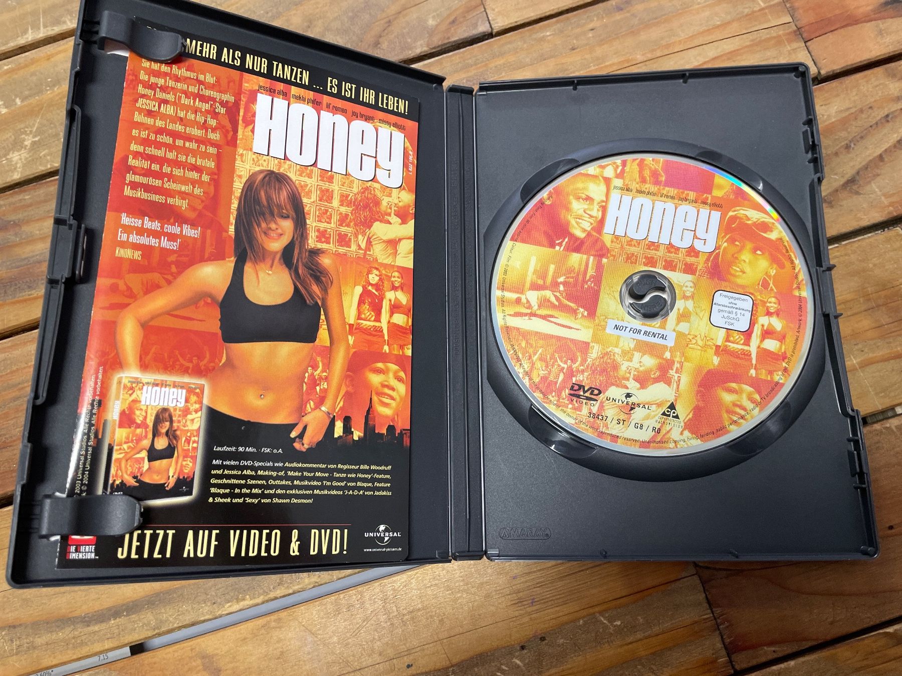 Tutti i DVDs: DVD honey (allemand) – Usato da moudon venduto da faucheur2 2
