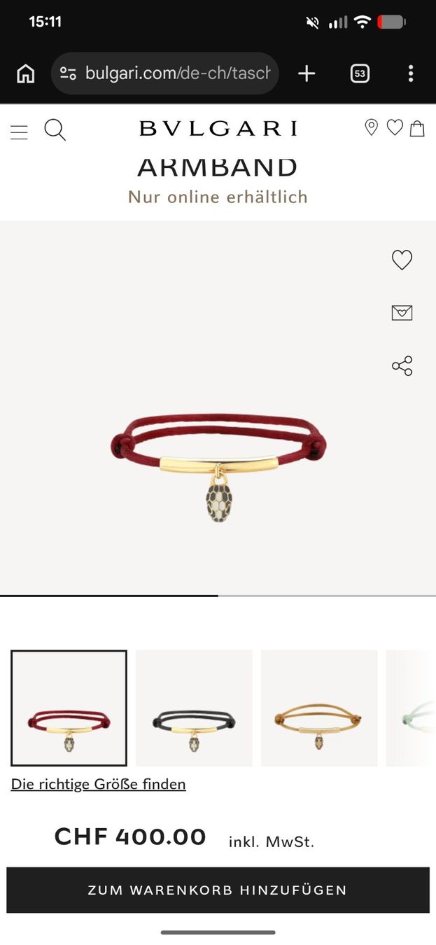 Bulgari Bracciali & Braccialetti: Serpenti Forever Armband Bulgari – Usato da Zürich venduto da oschance 7