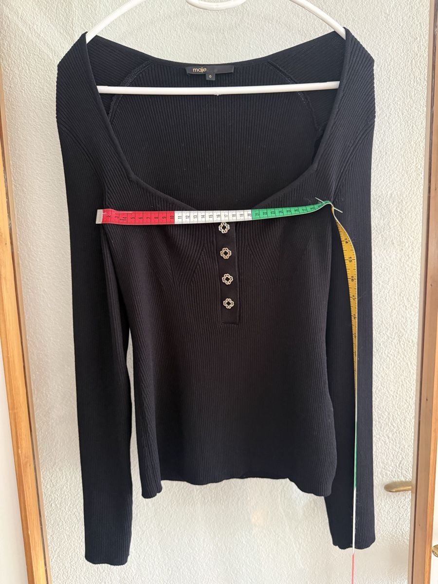 Maje Maglioni & Felpe: NEU Maje Strickpullover, Gr. 0 (S) – Nuovo (secondo la descrizione) da Zollikon venduto da brownbear1 2