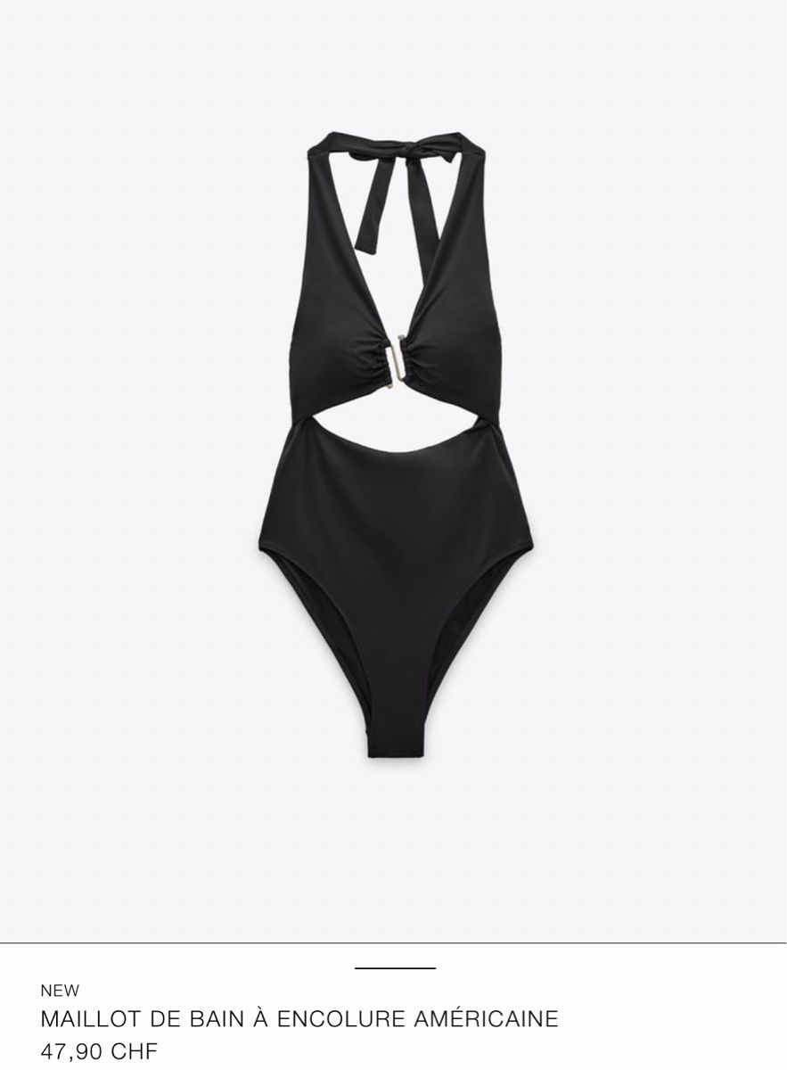 Zara Badekleider & Bikinis: Maillot Zara taille XS – Gebraucht aus Lausanne von Meganelausanne 1