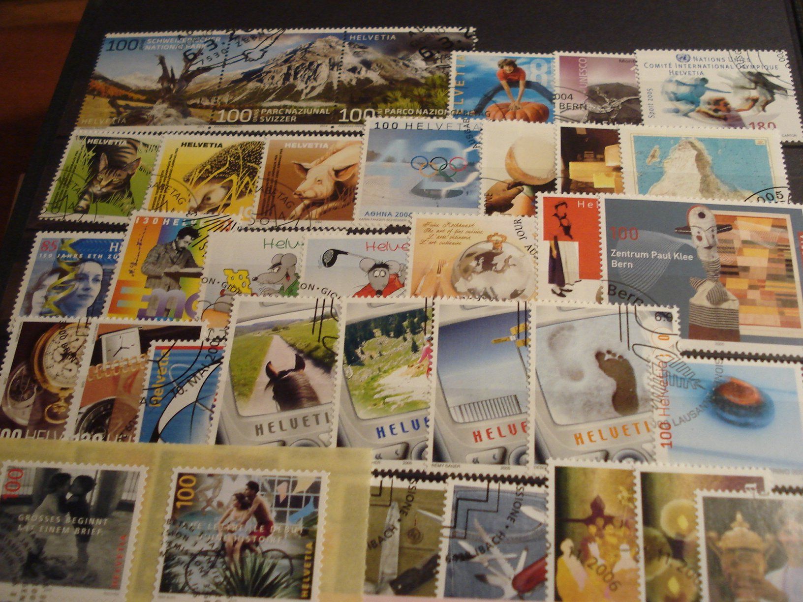 Tous les timbres: Lot moderne Schweiz ET-o – D'occasion à Niederwil AG par morostahu 1