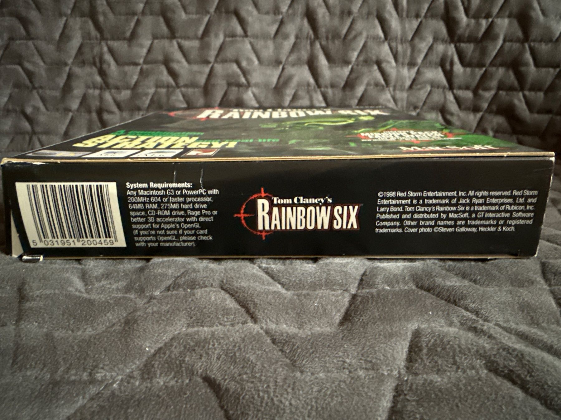 Giochi: Rainbow Six - Red Storm - 1998 - Macintosh- Retro gaming – Usato da Villars-Bramard venduto da dadesc 4