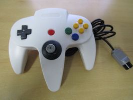 Nintendo 64 Controller - Farbe Weiss -  Neuware - N64 Joypad