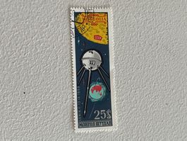 Cosmo und Space Theme Briefmarke