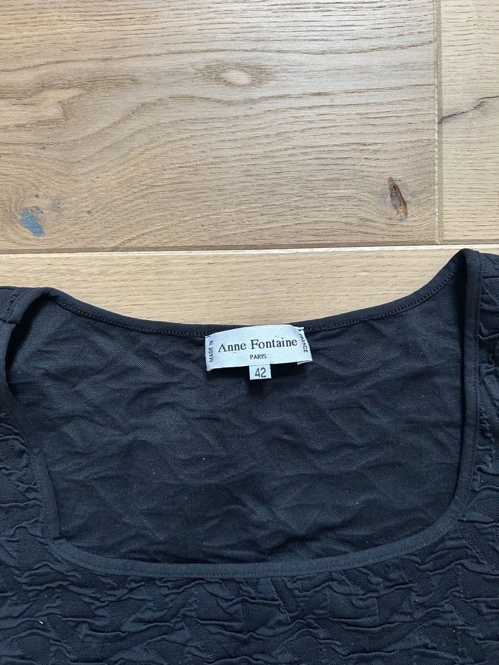 Anne Fontaine Tops: Schwarzes Tank Top, Rouched, Grösse 42 – Neu (gemäss Beschreibung) aus Richterswil von sop_zwd9 1