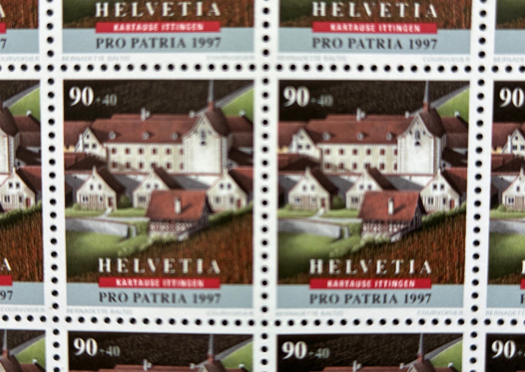 Tous les timbres: 1 Bogen Pro Patria postfrisch – Neuf (Voir description) à Dällikon par All2 1