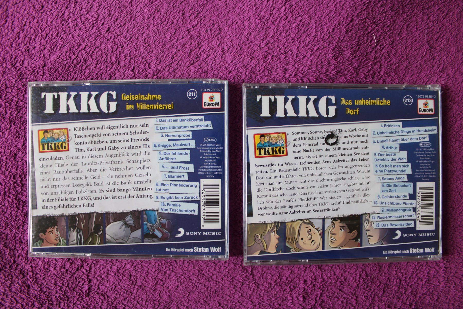CD: 6 - TKKG - Hörspiel - CD´s – Usato da Müllheim Dorf venduto da Seeeule01 2