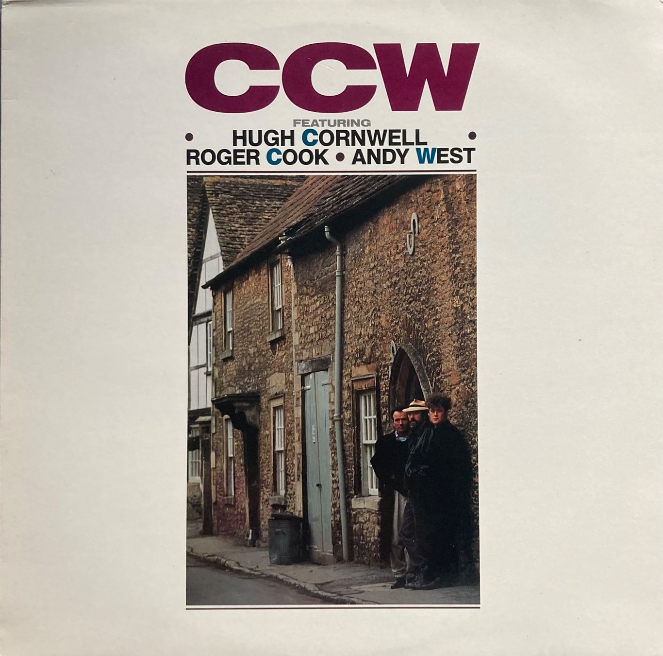 Dischi in vinile: CCW FEATURING HUGH CORNWELL, ROGER COOK ANDY WEST - CCW – Usato da Poliez-Pittet venduto da Newtown-Records