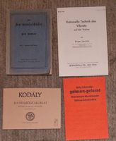 12 Bücher über Musik, Technik, Violine etc...