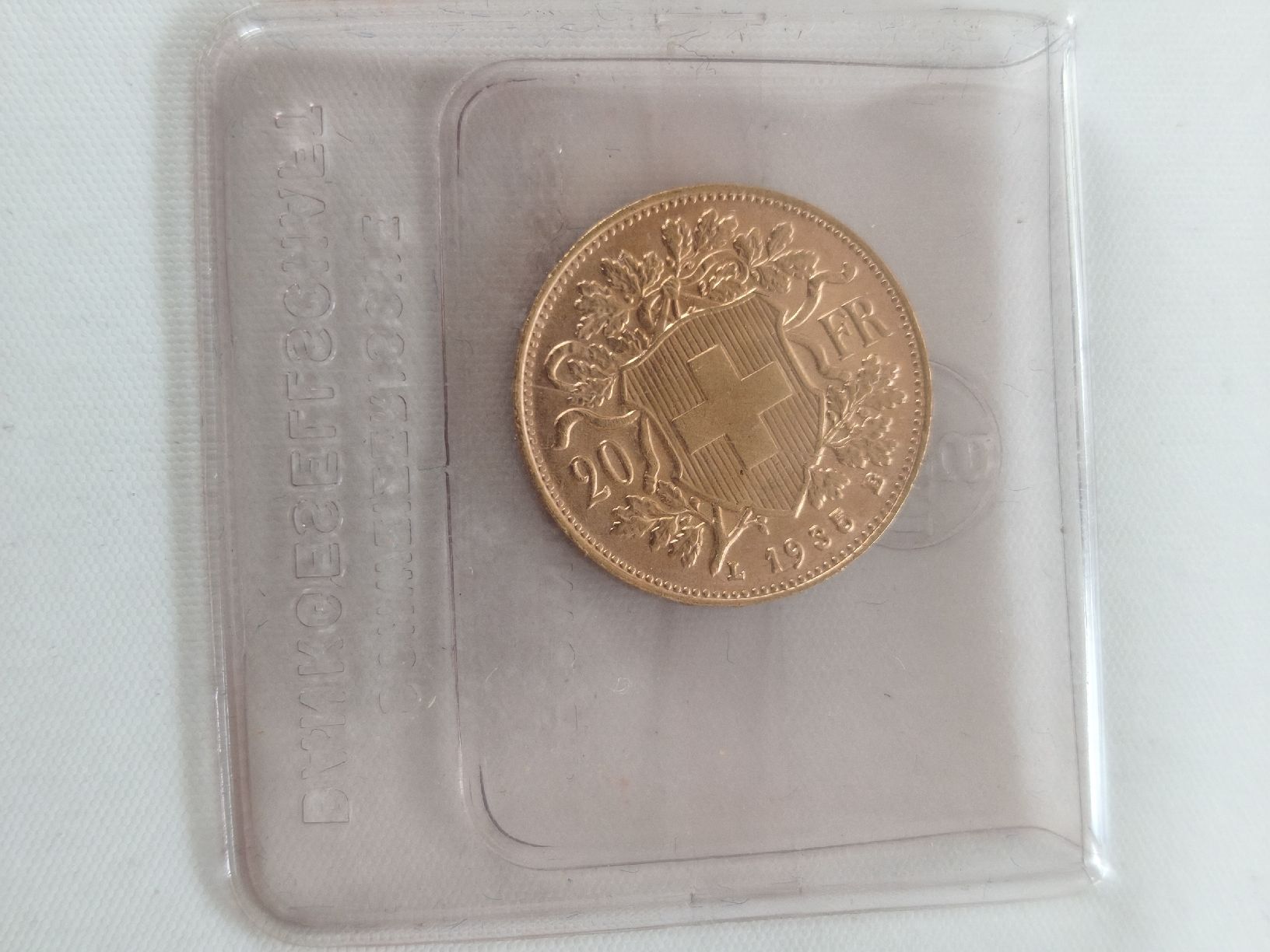 Alle Münzen: 20 Fr. 1935 Gold Wertvolles Weinachtsgeschenck – Neu und originalverpackt aus Oberurnen von attratto 2