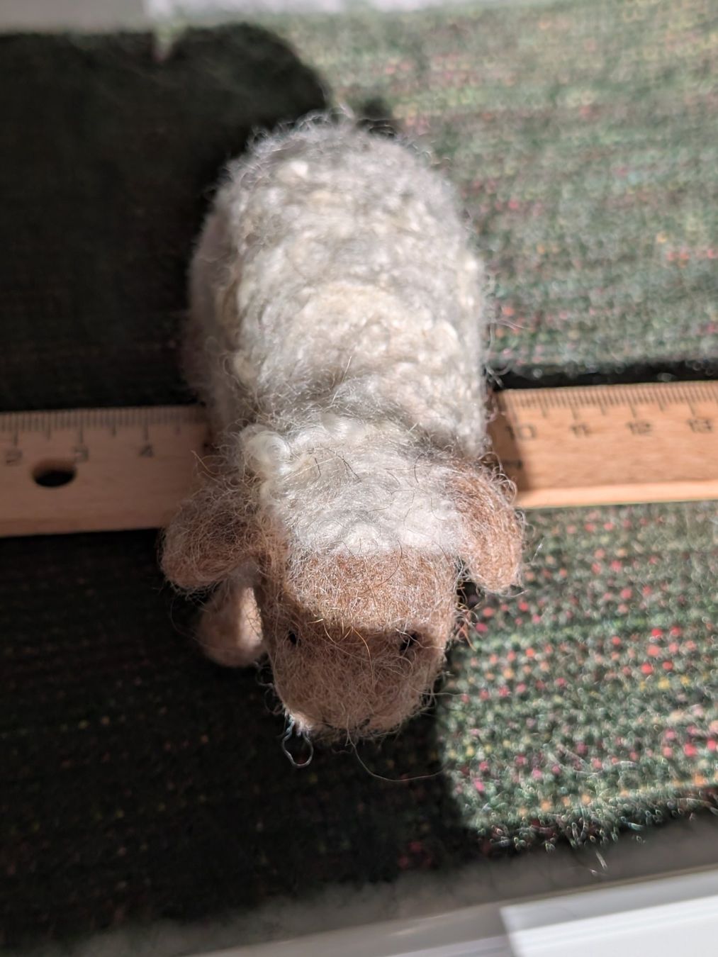 Statuette: Handgefilztes Schaf aus Schweizer Wolle – Nuovo (secondo la descrizione) da Gempen venduto da DennisKl 5