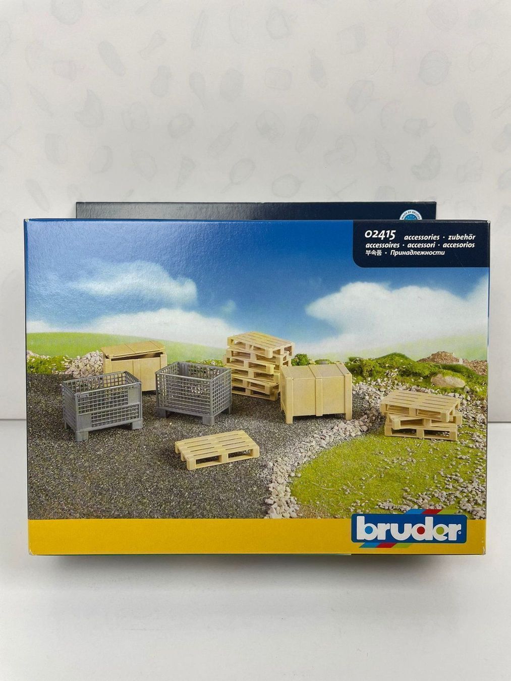 Bruder Giocattoli: Bruder Logistik Zubehör – Nuovo e nell'imballaggio originale da Wängi venduto da Thurgauer98