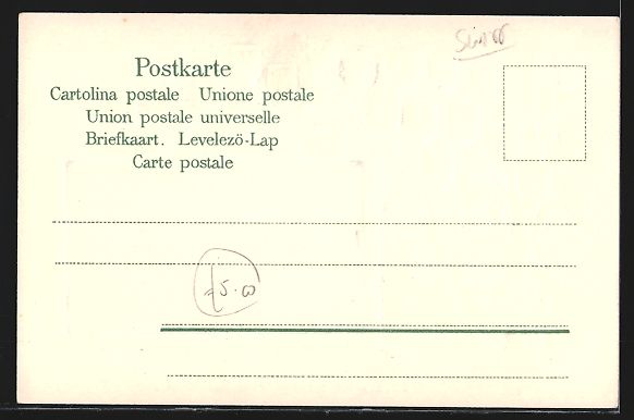 Cartoline postali: Präge-AK Morât, Strassenpartie mit Caf – Usato da Berlin venduto da bartko-reher 1