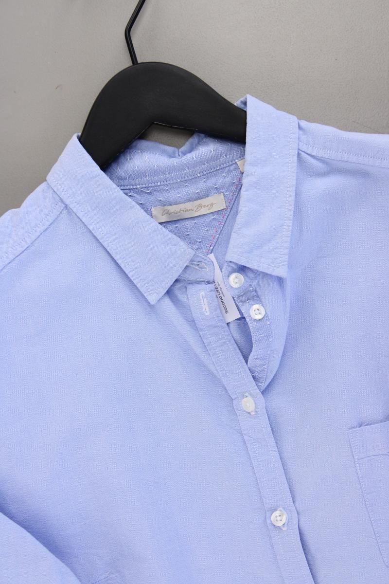 Camicette: Christian Berg Langarmbluse Gr. 44 blau – Usato da Neustadt an der Waldnaab venduto da SecondLifeFashion 1