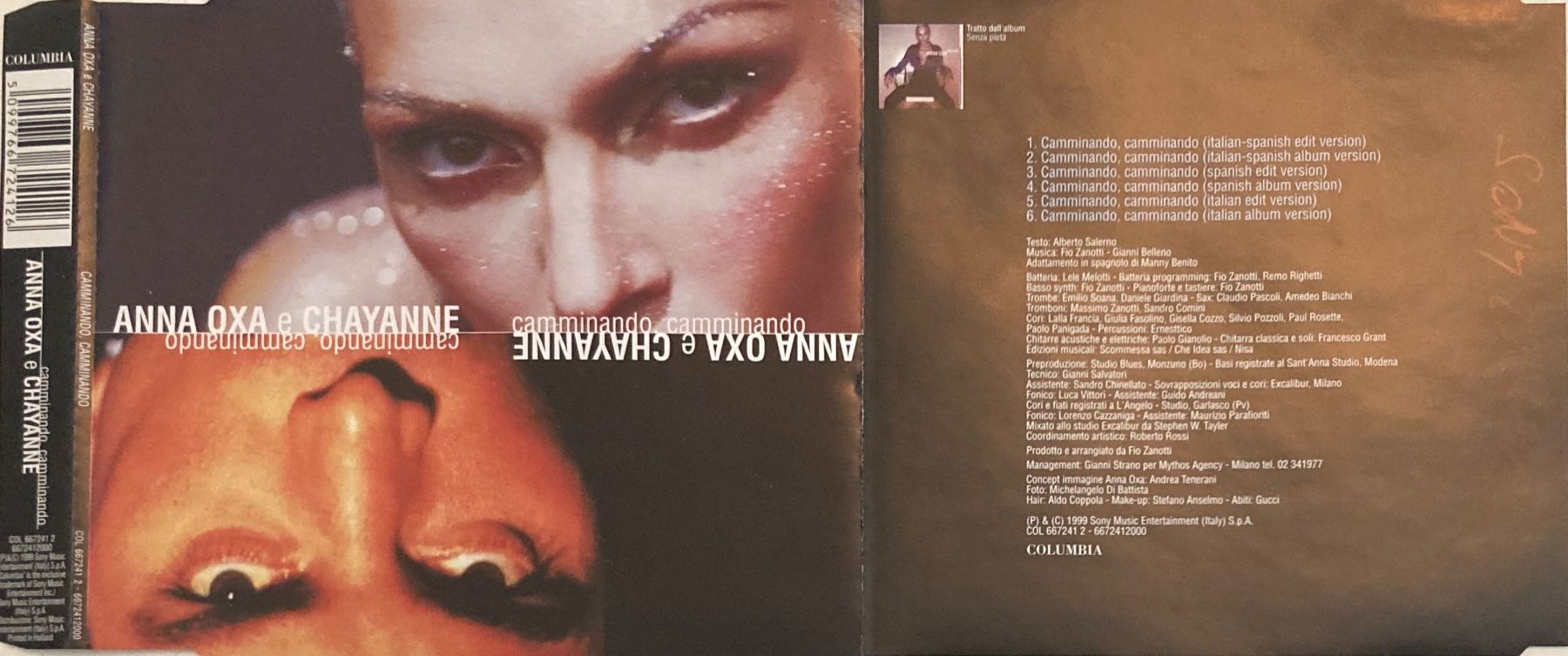CDs: ANNA OXA E CHAYANNE - CAMMINANDO, CAMMINANDO – Gebraucht aus Poliez-Pittet von Newtown-Records