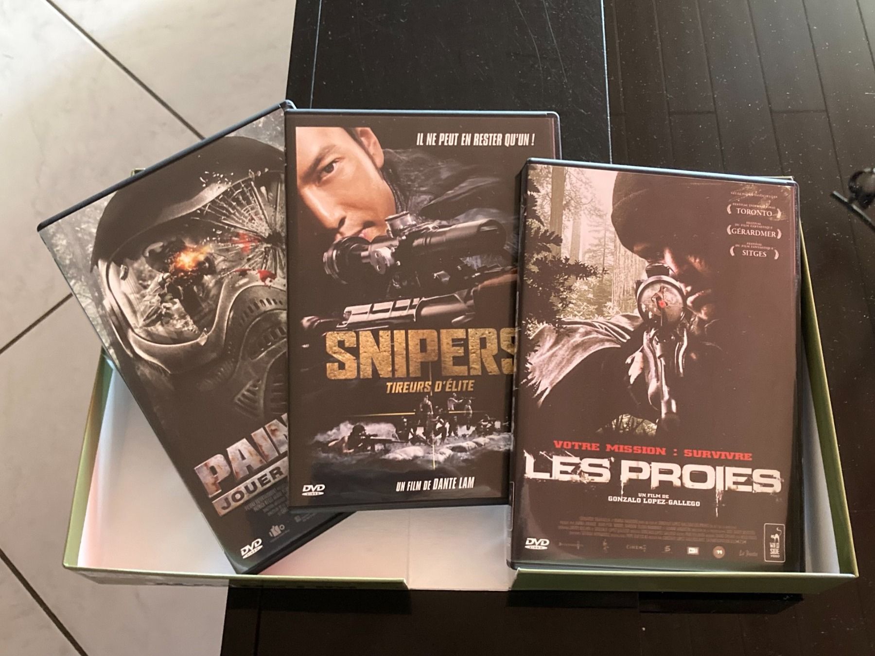 Tutti i DVDs: Coffret DVD Killer Box - 3 Films – Usato da Bassecourt venduto da CALUMET-X 3