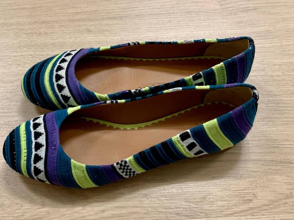Chaussures femmes: MISSONI Ballerina tweed – D'occasion à Zumikon par gaetanopetrocelli