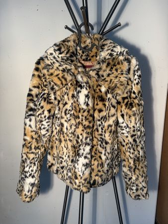 F. Sisto Kunstfelljacke Leopard perfekter Zustand