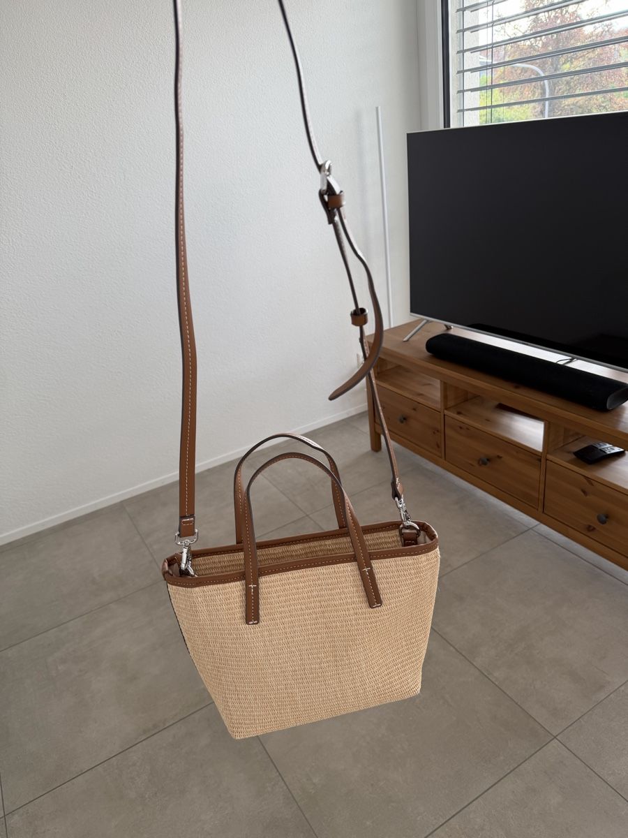 C&A Borse da donna: Basttasche aus Raffia von C&A Neu – Nuovo e nell'imballaggio originale da Oberuzwil venduto da PreownedAllure 1