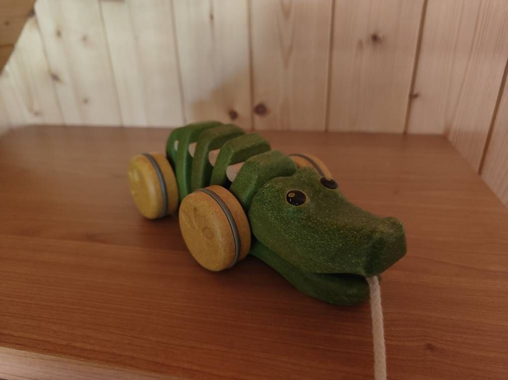 Giocattoli: Tanzender Alligator Holz – Usato da Leibstadt venduto da winterzeit2000