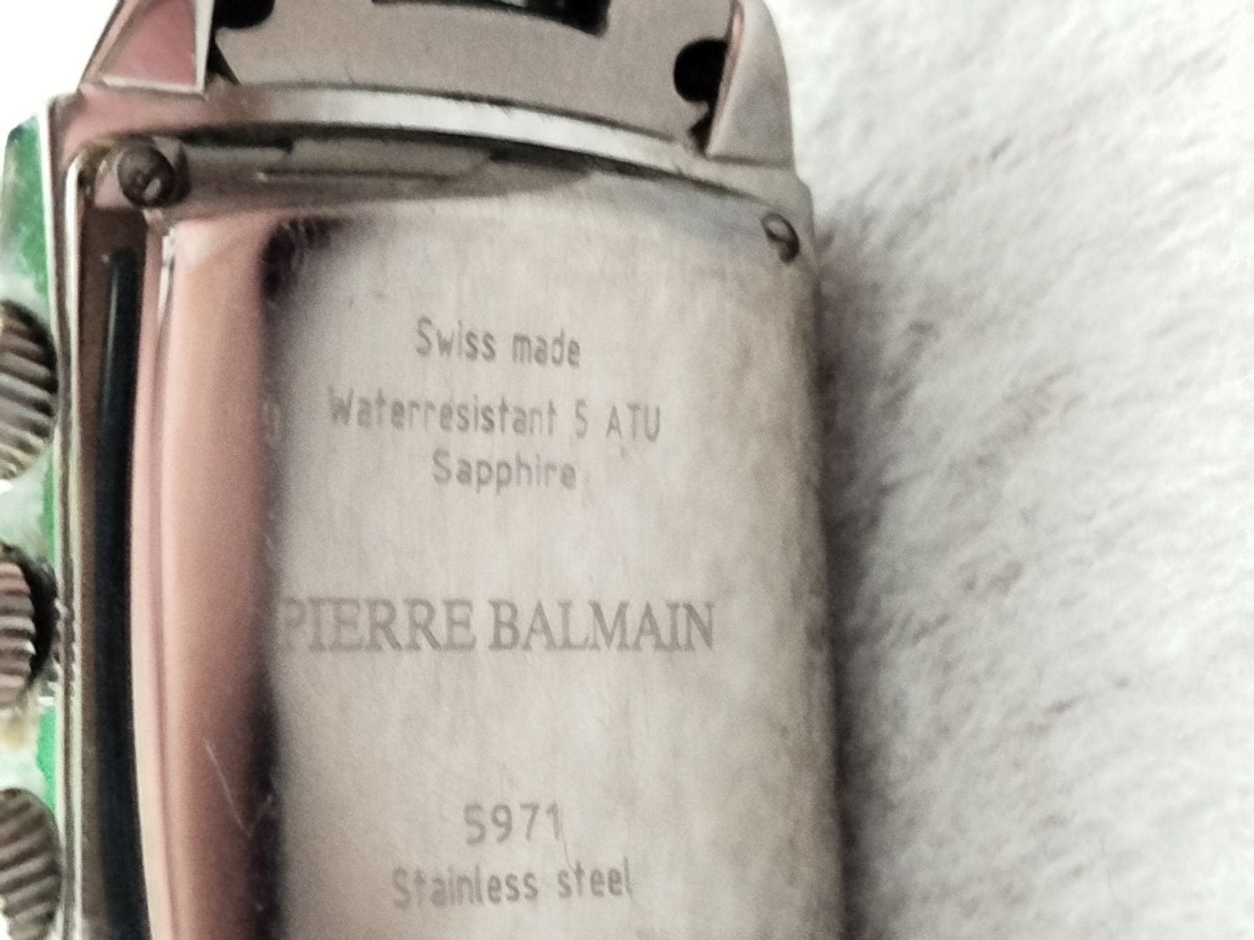 Balmain Orologi: BALMAIN 5971 Herren - Chronograph – Usato da Zug venduto da Robert0125 4