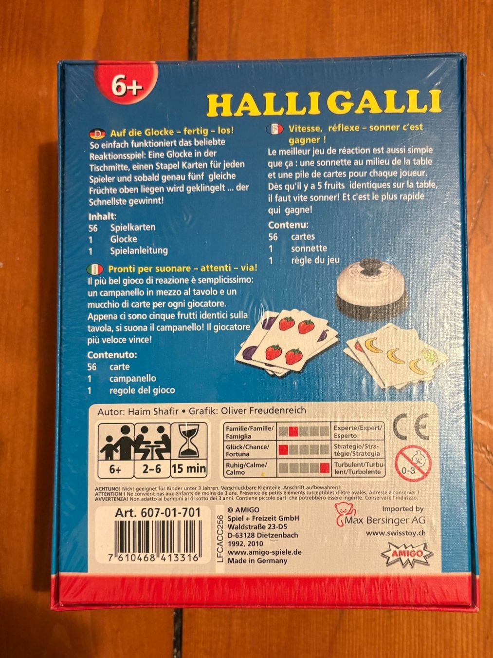 Amigo Spiele: Halli Galli - neuf – Neu und originalverpackt aus Satigny von Suisse_gigi 2