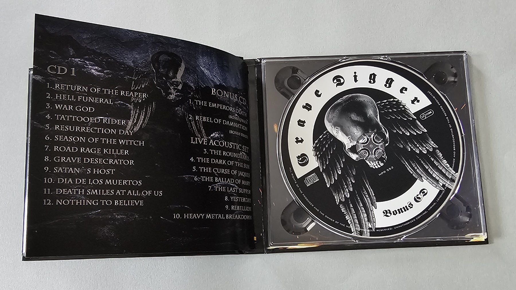CD: Grave Digger - Return Of The Reaper - MediaBook – Nuovo (secondo la descrizione) da Lenzburg venduto da Pa_hcs 3