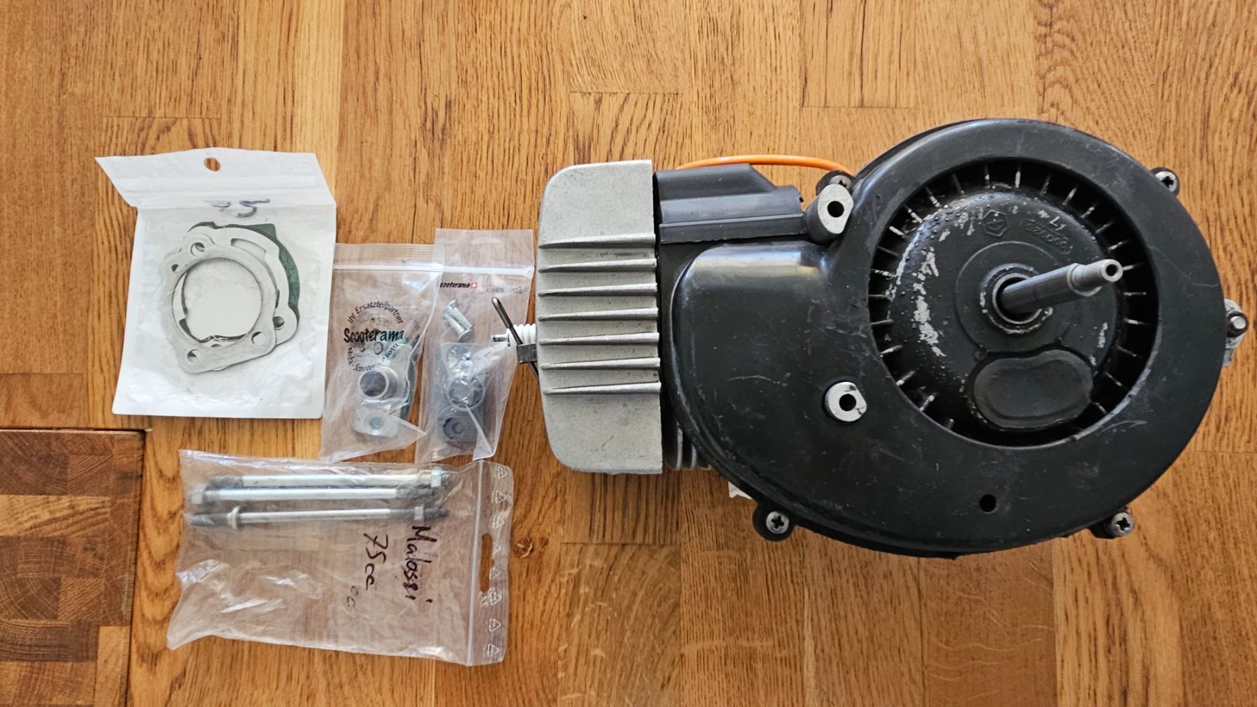 Piaggio Ciclomotori: Piaggio Polini Speed Engine 75cc 46mm Athena / Pinasco – Usato da Biel/Bienne venduto da Mouniou 1