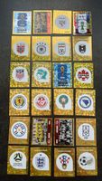 24x GOLD Panini WM Sticker 24x GOLD