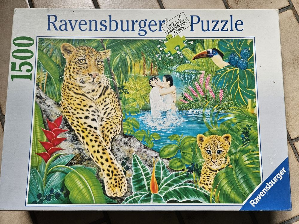 Ravensburger Puzzle 1500 Teile Tropische Küste (Gebraucht) in Fribourg