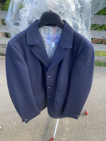 Veste d'équitation G&S bleu marine élégante taille 42-44