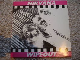 NIRVANA  *WIPE OUT*  BOOTLEG  LP  1992