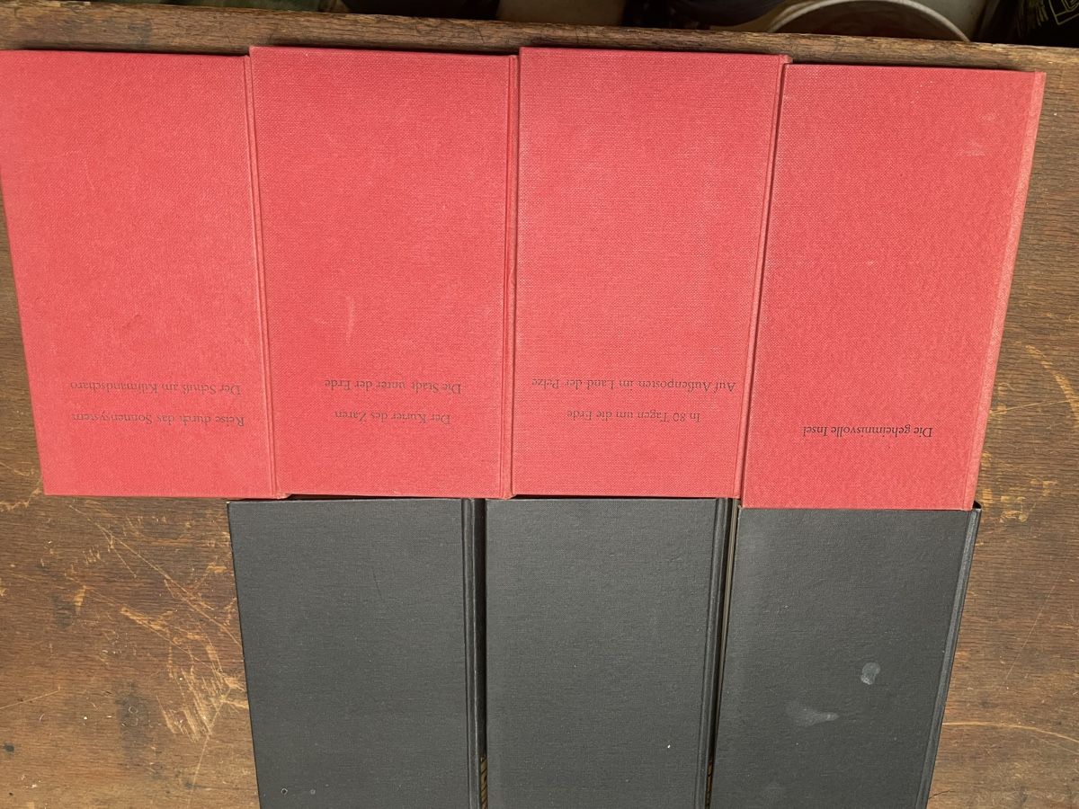 Libri: Jules Verne Bände 2, 3, 4, 5, 6, 7, 8 – Usato da Weinfelden venduto da DAKI12 2