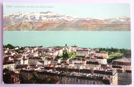 Lausanne-Ouchy et la Dent d' Oche