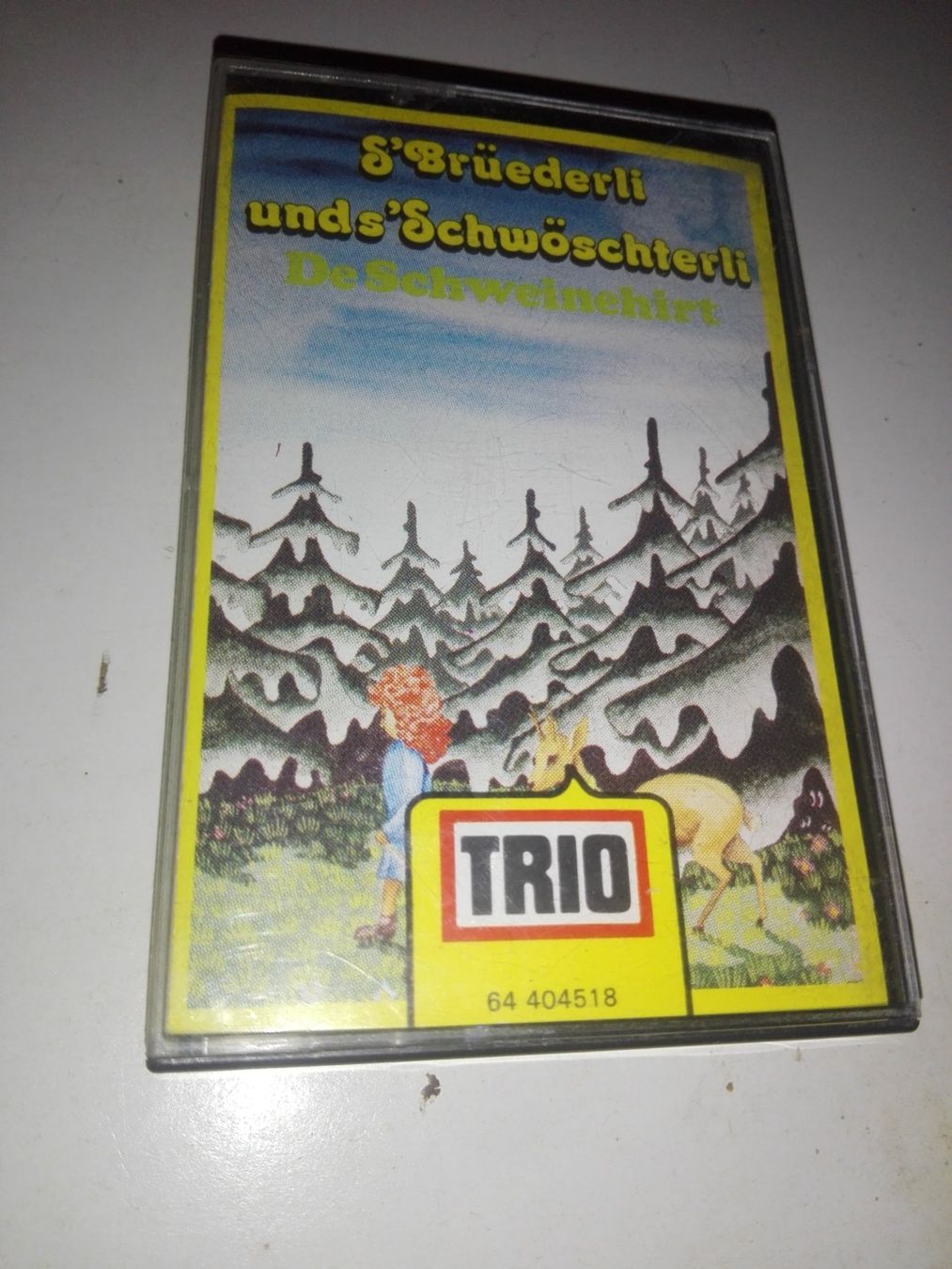 Musicassette: s'Brüederli und s'Schwöschterli & De Schweinehirt    ©'Trio – Usato da St.Gallen venduto da elk2022