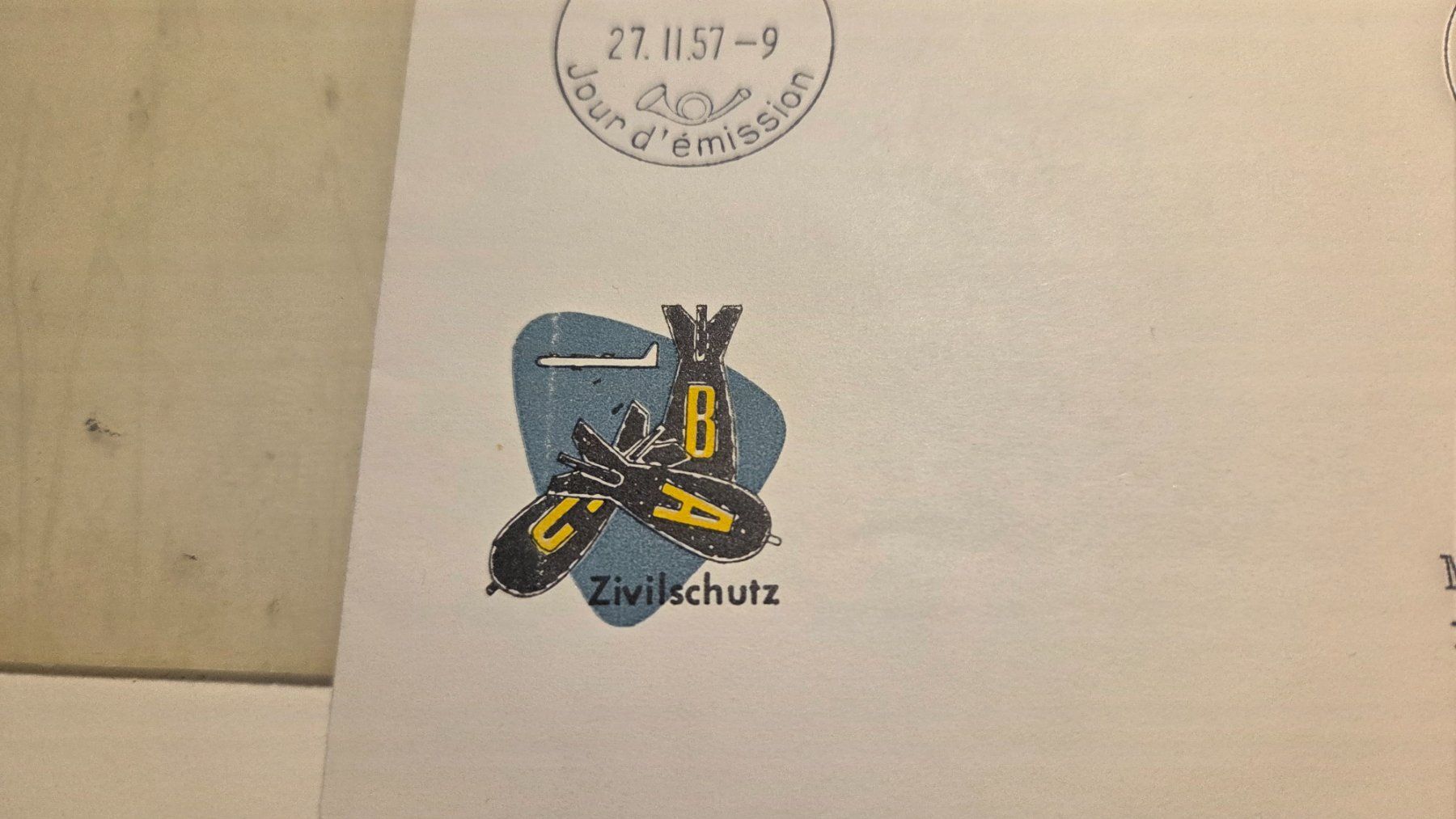 Tutti i francobolli: 1957 3x Illustriere FDC BERNE gestempelt – Usato da Arni AG venduto da Moth68 2