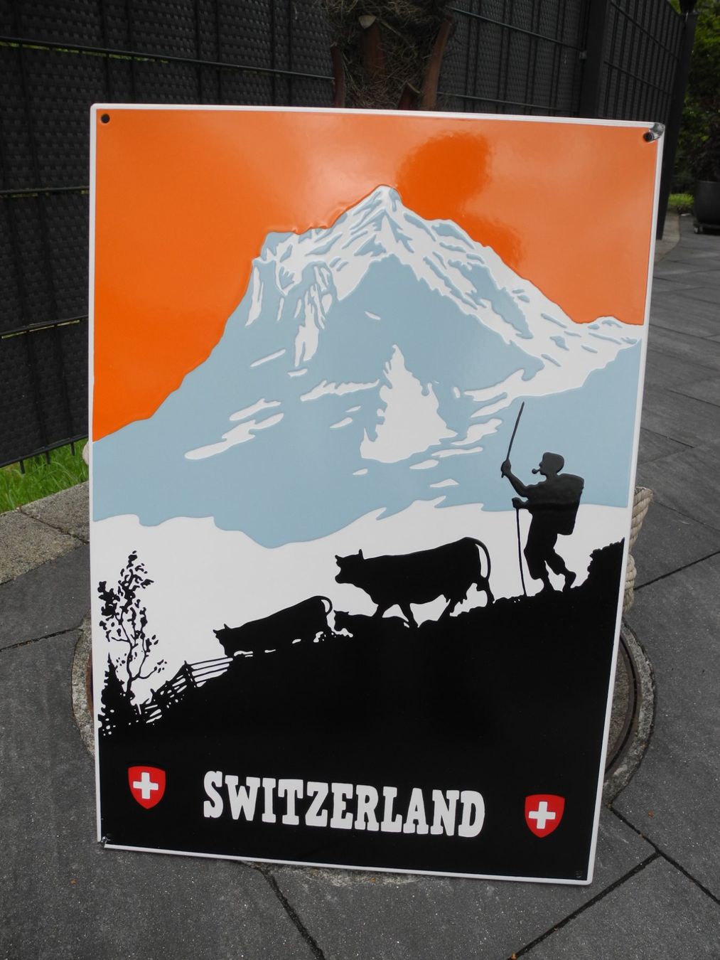 Ecriteaux: SCHWEIZ-SUISSE-SVIZZERA-SWITZERLAND – D'occasion à Reinach AG par Huckleberrysix 4